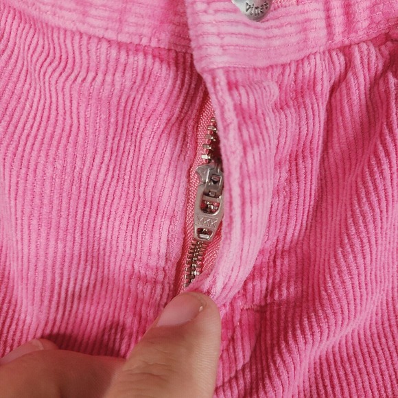 Vineyard Vines Pants Girls Size 12 Pink Corduroy Adjustable Waist Cotton Blend - Picture 7 of 16